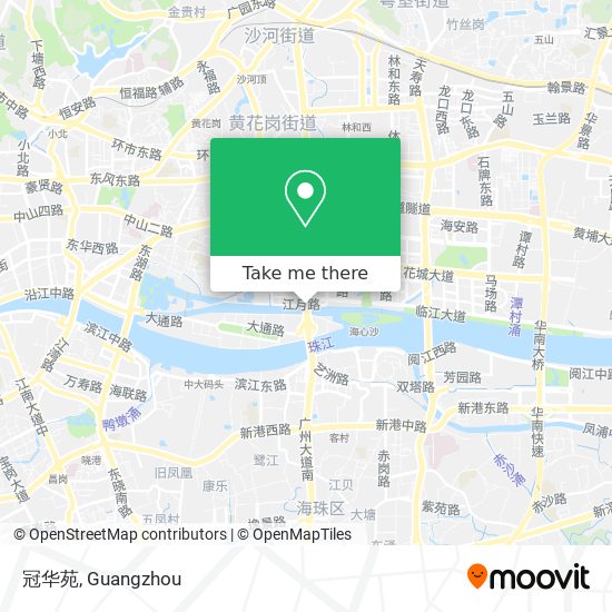 冠华苑 map