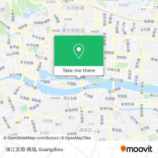 珠江宾馆-商场 map