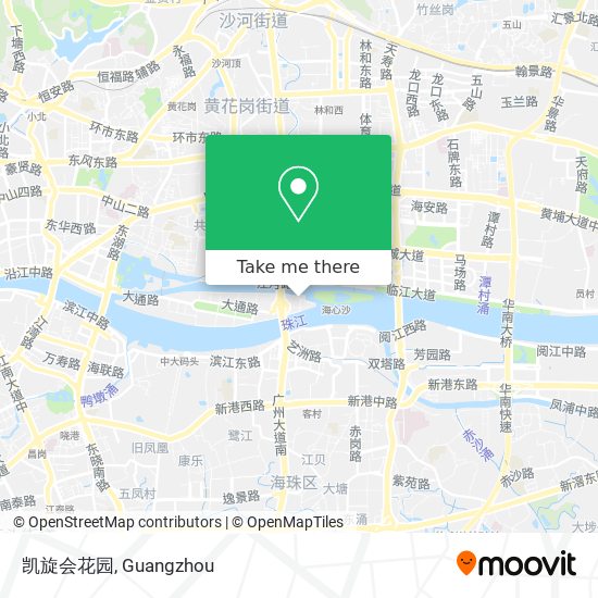 凯旋会花园 map