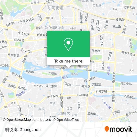 明悦廊 map