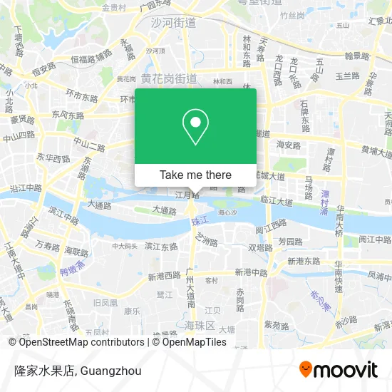 隆家水果店 map
