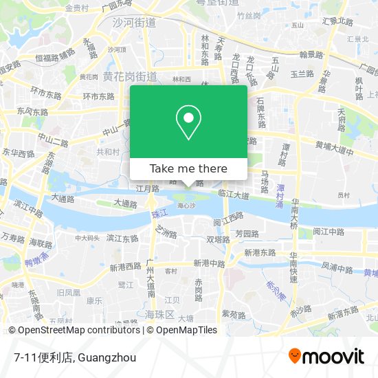 7-11便利店 map