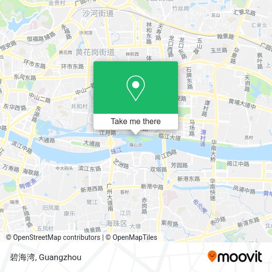 碧海湾 map