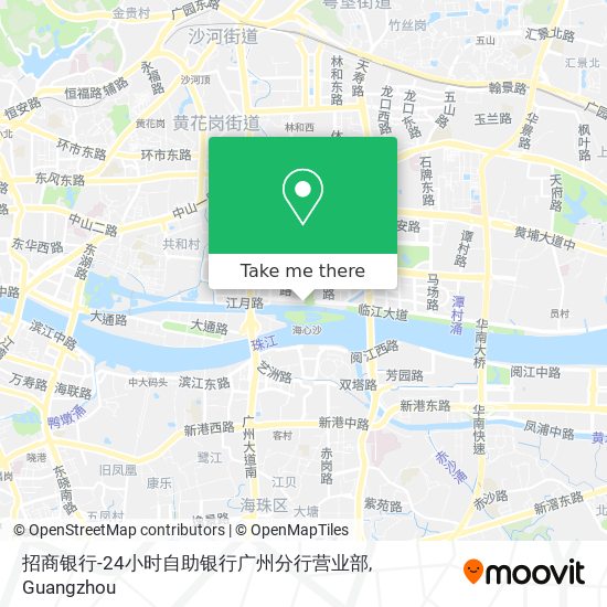 招商银行-24小时自助银行广州分行营业部 map