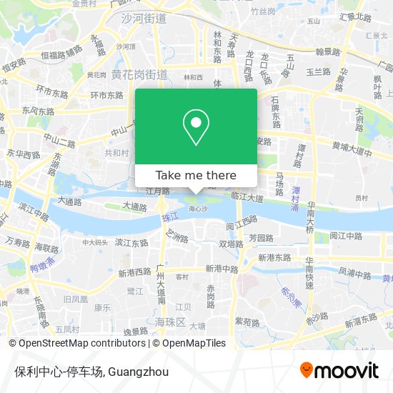 保利中心-停车场 map