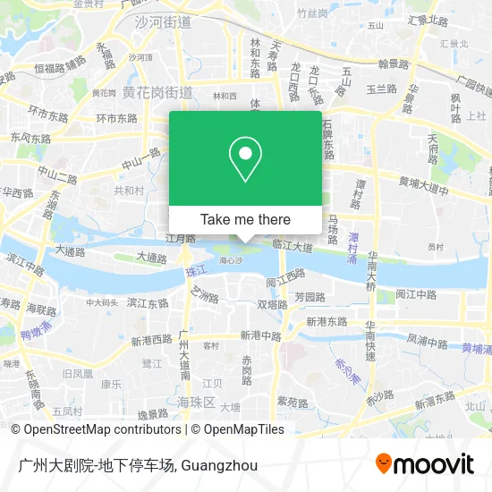 广州大剧院-地下停车场 map