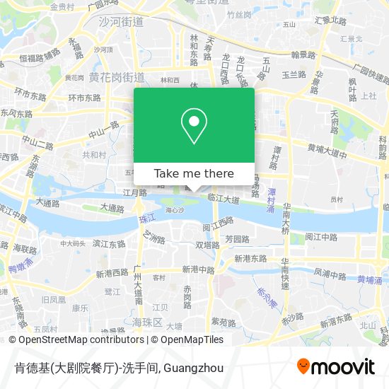 肯德基(大剧院餐厅)-洗手间 map