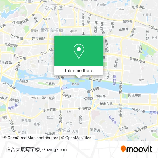 信合大厦写字楼 map