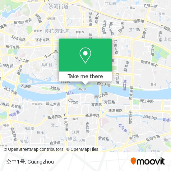 空中1号 map