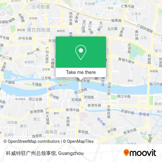 科威特驻广州总领事馆 map