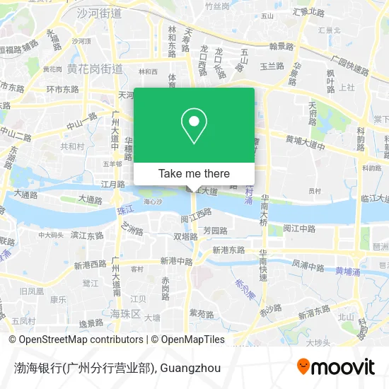 渤海银行(广州分行营业部) map