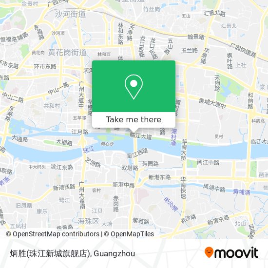炳胜(珠江新城旗舰店) map