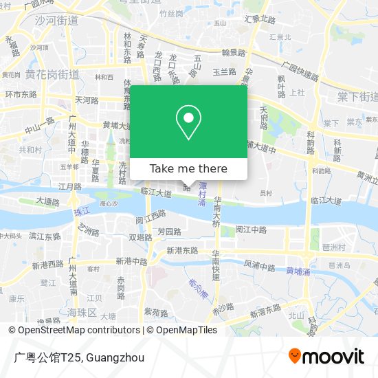 广粤公馆T25 map