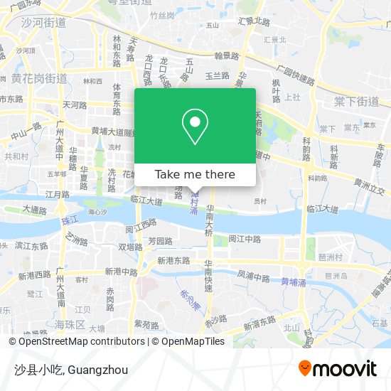 沙县小吃 map