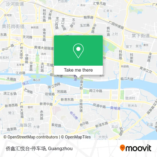 侨鑫汇悦台-停车场 map