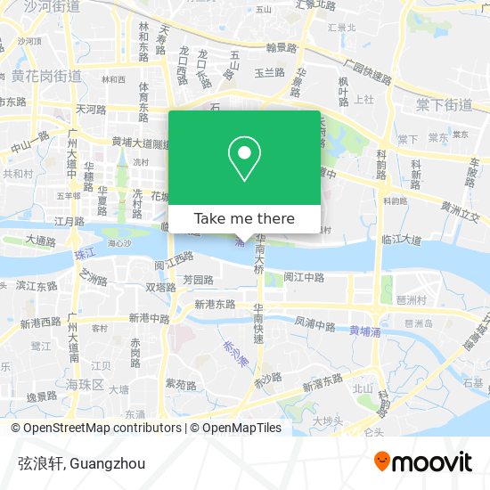 弦浪轩 map