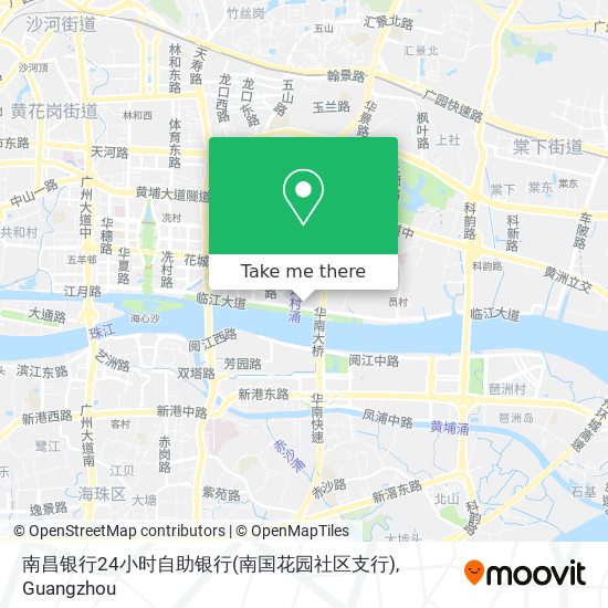 南昌银行24小时自助银行(南国花园社区支行) map