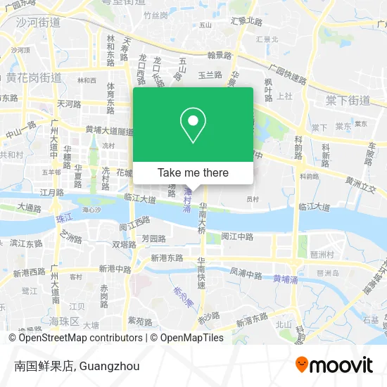 南国鲜果店 map