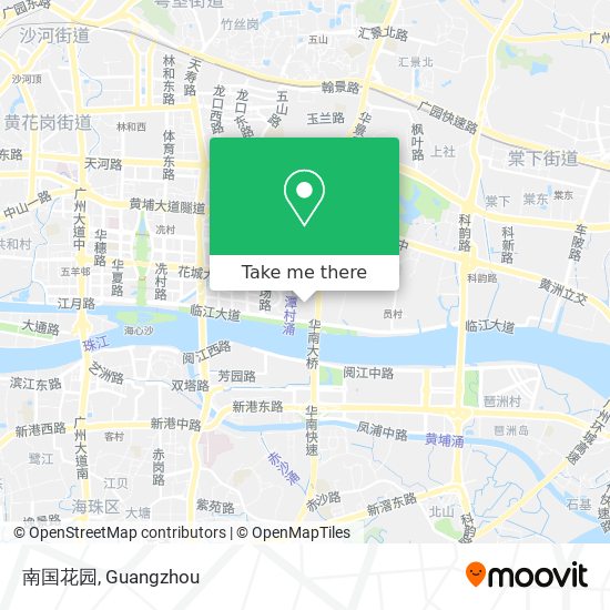南国花园 map