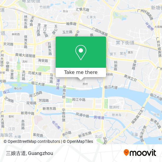 三娘古道 map