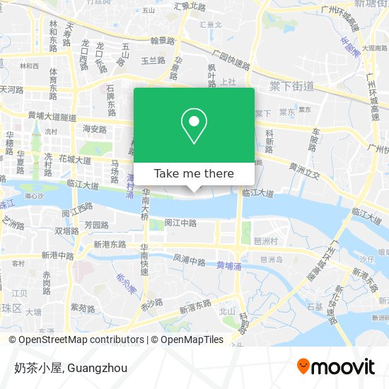 奶茶小屋 map