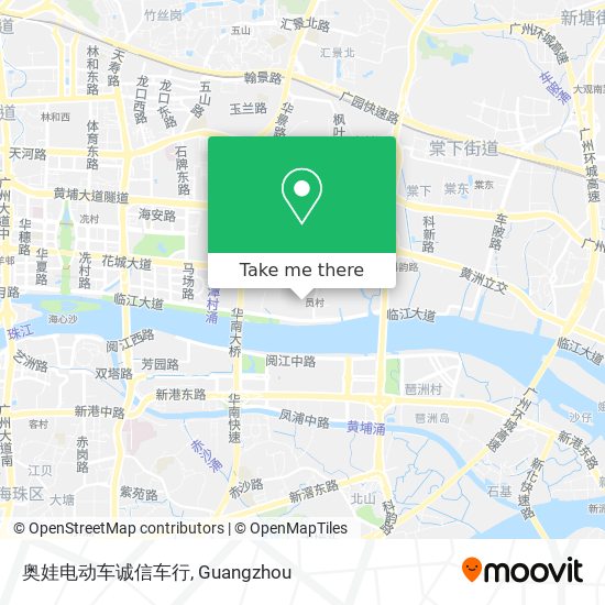 奥娃电动车诚信车行 map