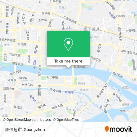 康佳超市 map