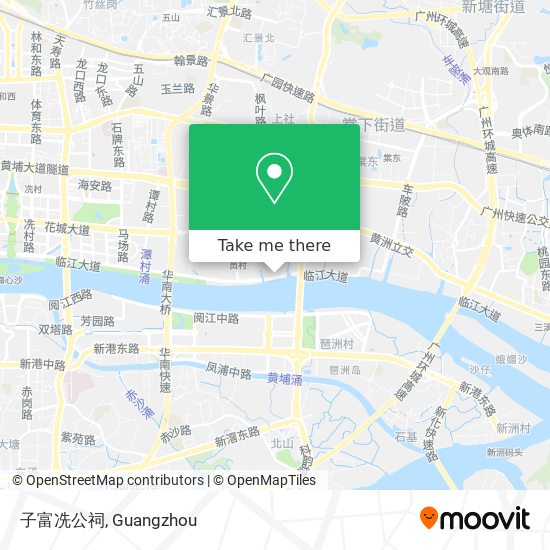 子富冼公祠 map