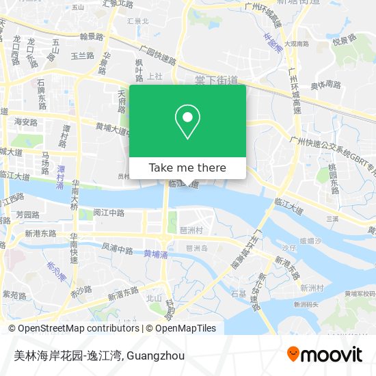 美林海岸花园-逸江湾 map