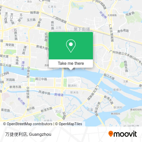 万捷便利店 map
