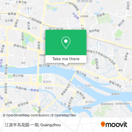 江源半岛花园-一期 map