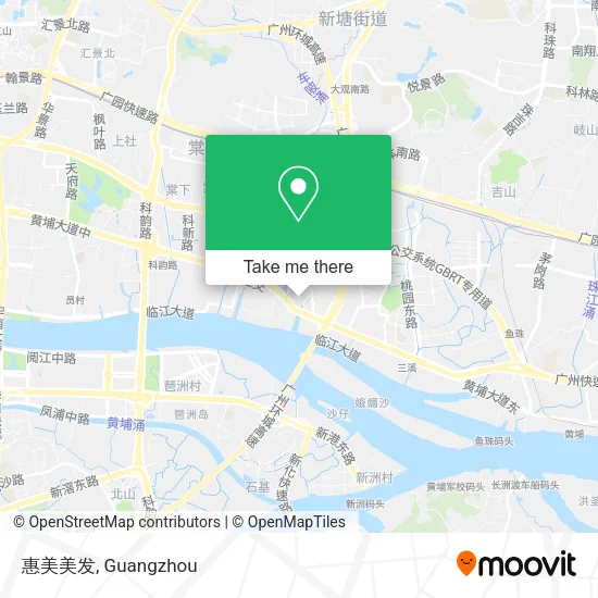 惠美美发 map