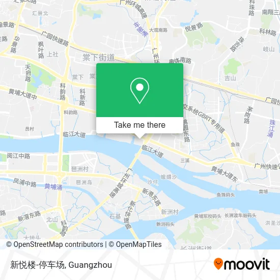 新悦楼-停车场 map