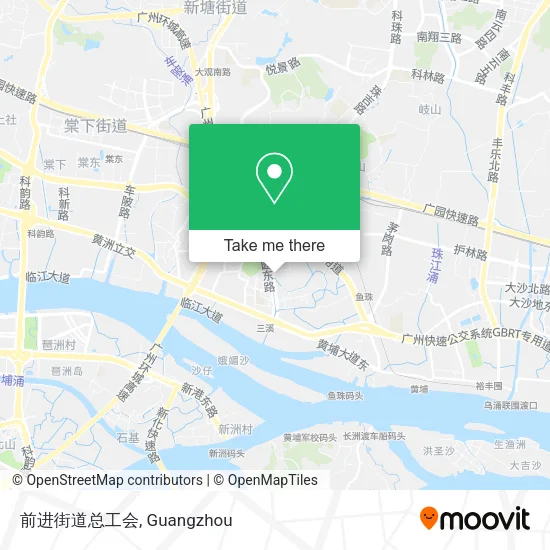 前进街道总工会 map