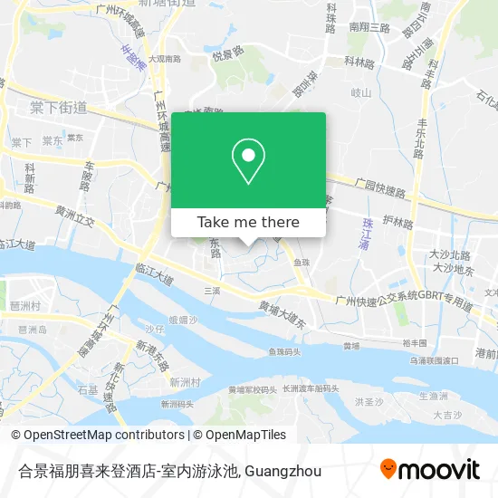 合景福朋喜来登酒店-室内游泳池 map