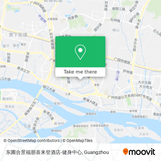 东圃合景福朋喜来登酒店-健身中心 map