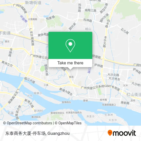 东泰商务大厦-停车场 map