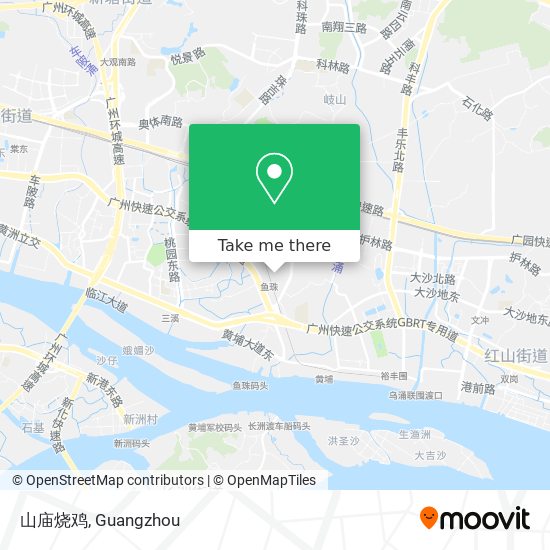 山庙烧鸡 map