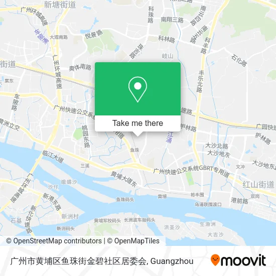 广州市黄埔区鱼珠街金碧社区居委会 map