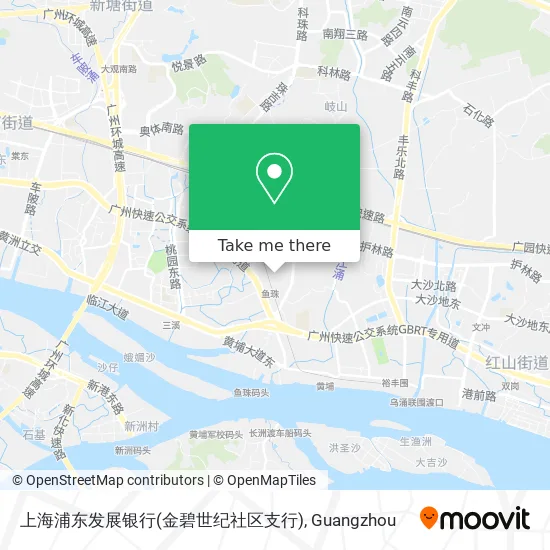 上海浦东发展银行(金碧世纪社区支行) map