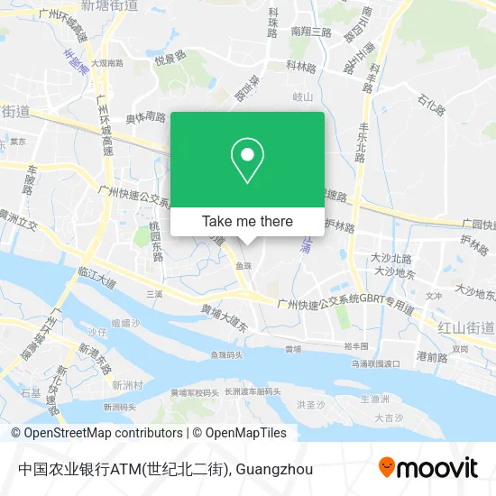 中国农业银行ATM(世纪北二街) map