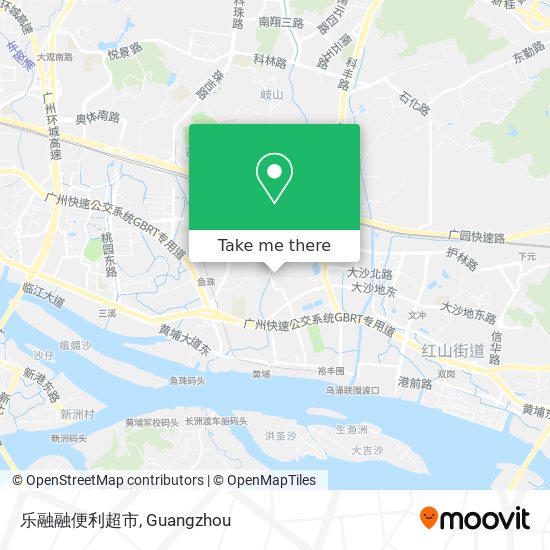 乐融融便利超市 map