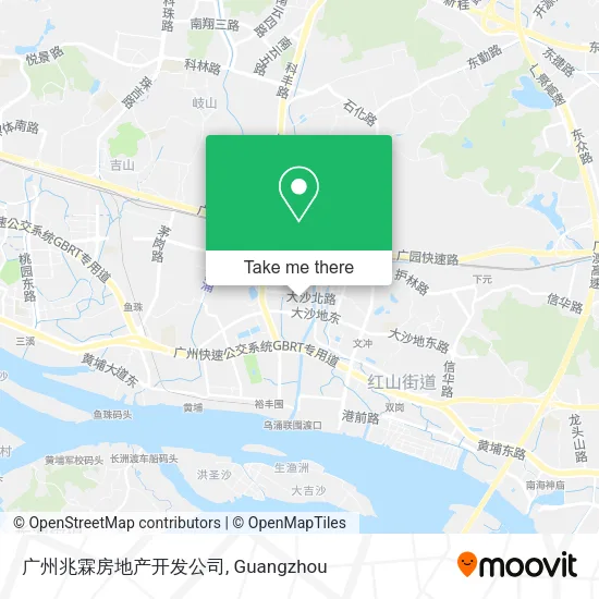 广州兆霖房地产开发公司 map