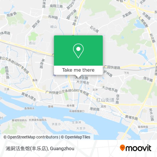湘厨活鱼馆(丰乐店) map