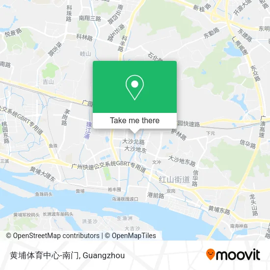 黄埔体育中心-南门 map