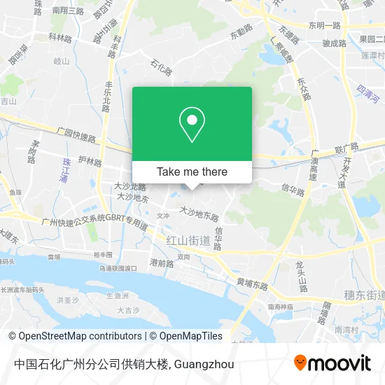 中国石化广州分公司供销大楼 map