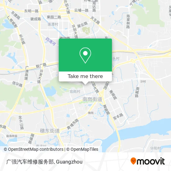 广强汽车维修服务部 map
