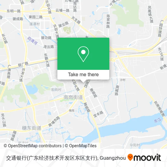 交通银行(广东经济技术开发区东区支行) map