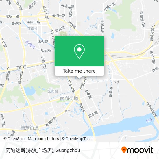 阿迪达斯(东澳广场店) map