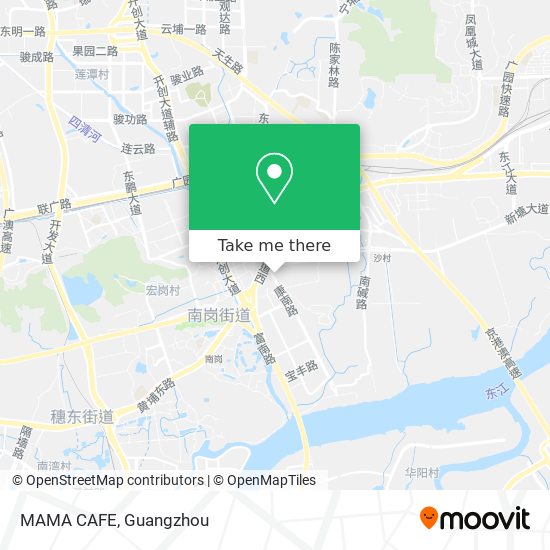 MAMA  CAFE map